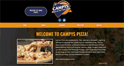 Desktop Screenshot of campyspizza.com